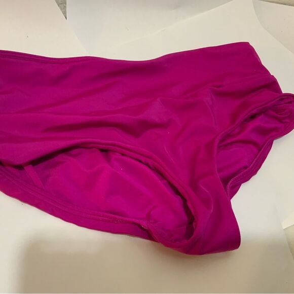 Athleta bikini Vibrant Fuchsia Adriata Bikini bottom  xs swim - Picture 2 of 6